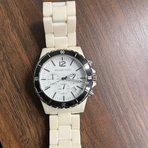 Michael Kors white watch